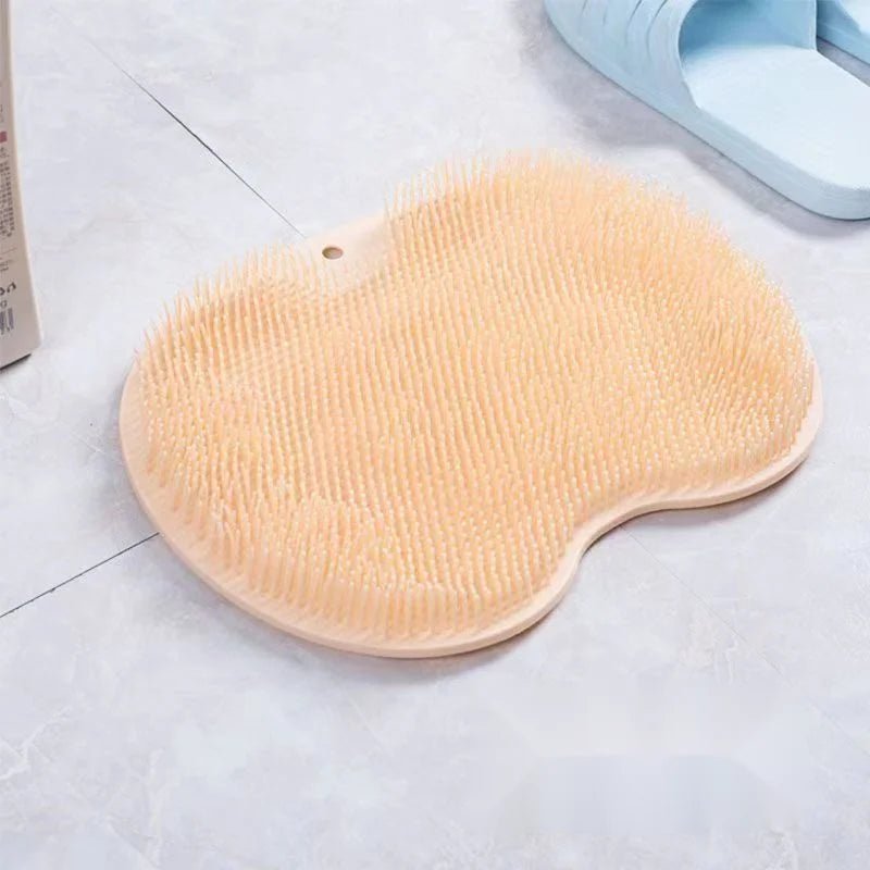 Bath Massage Pad, Shower Foot Massage Scrub, Bathroom Wall Mounted Back Scrub, Back Exfoliator, Back Massage Pad - Open Season Industries